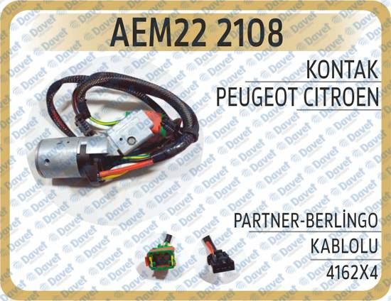 AEM 222108 Kontak Partner-Berlingo Kablolu